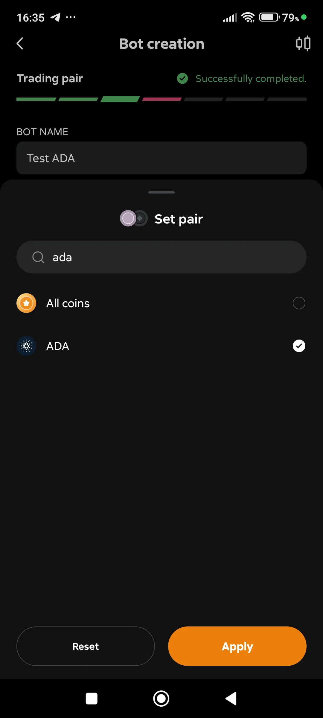 Base currency selection