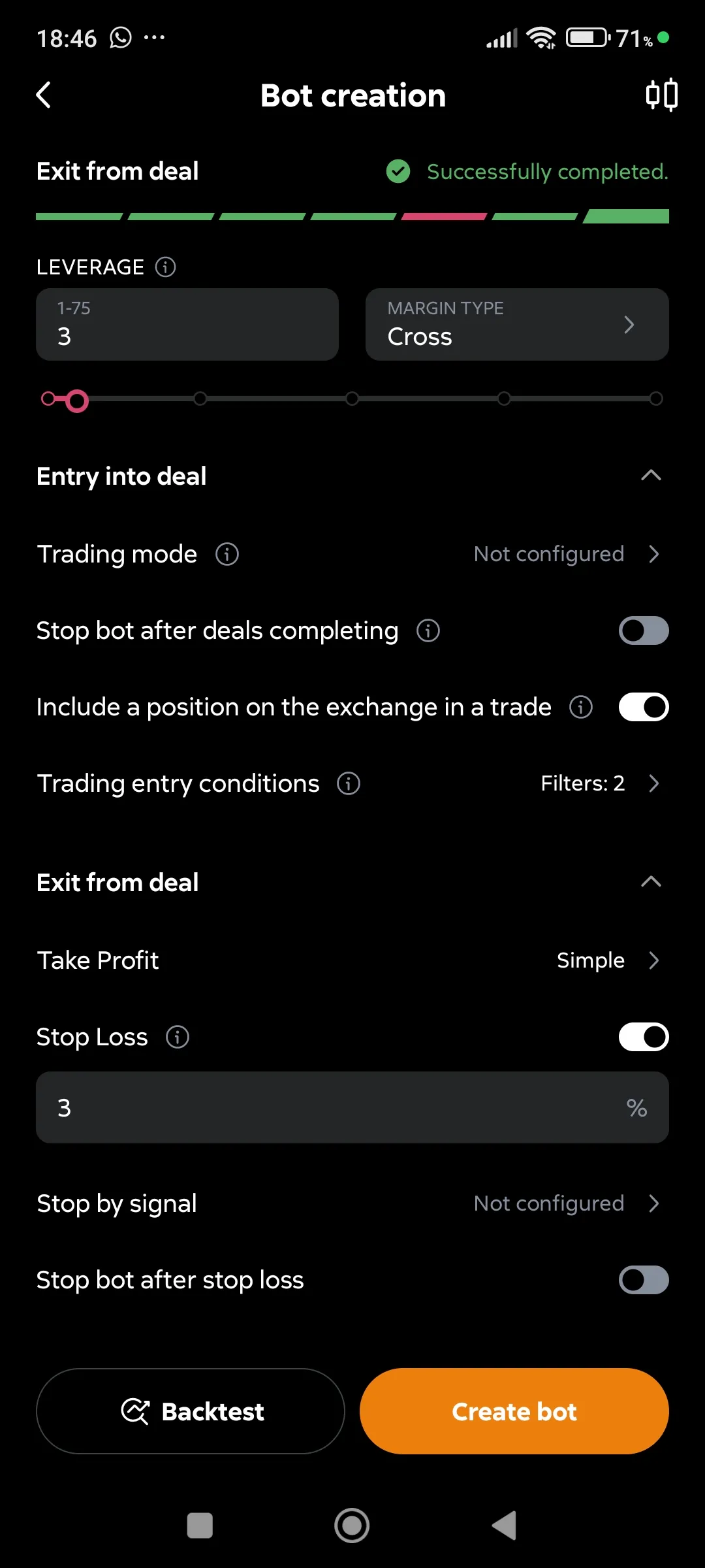 Stop loss Simple
