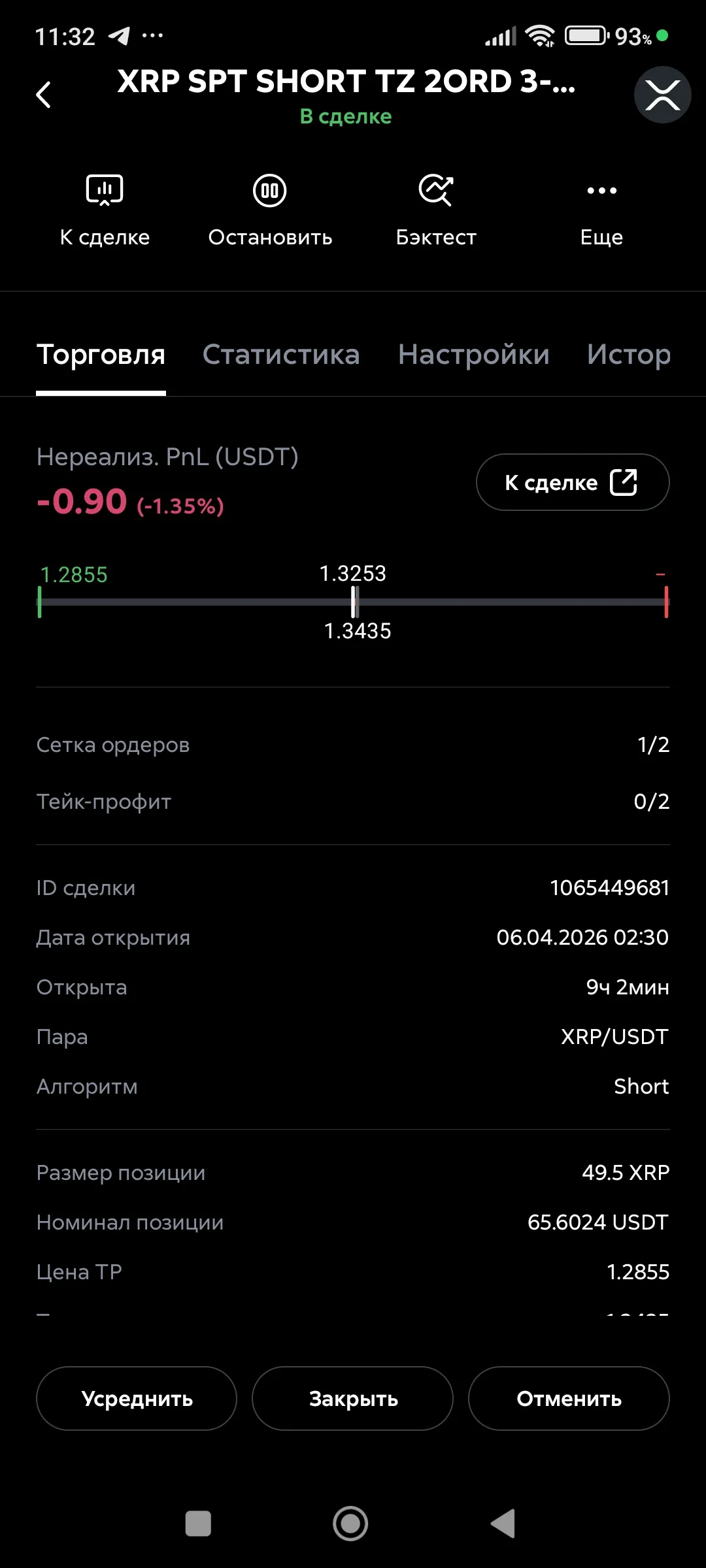 Мои боты, Торговля