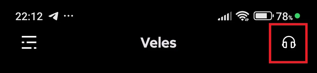 Вызов поддержки