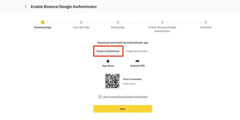 Application selection