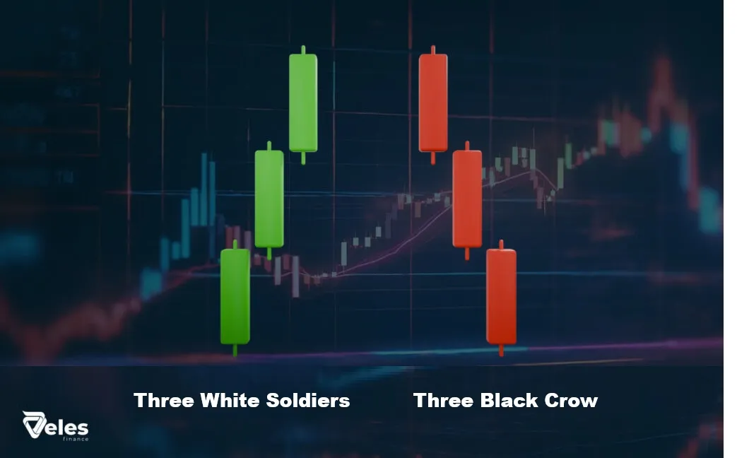 3 soldiers and 3 crows