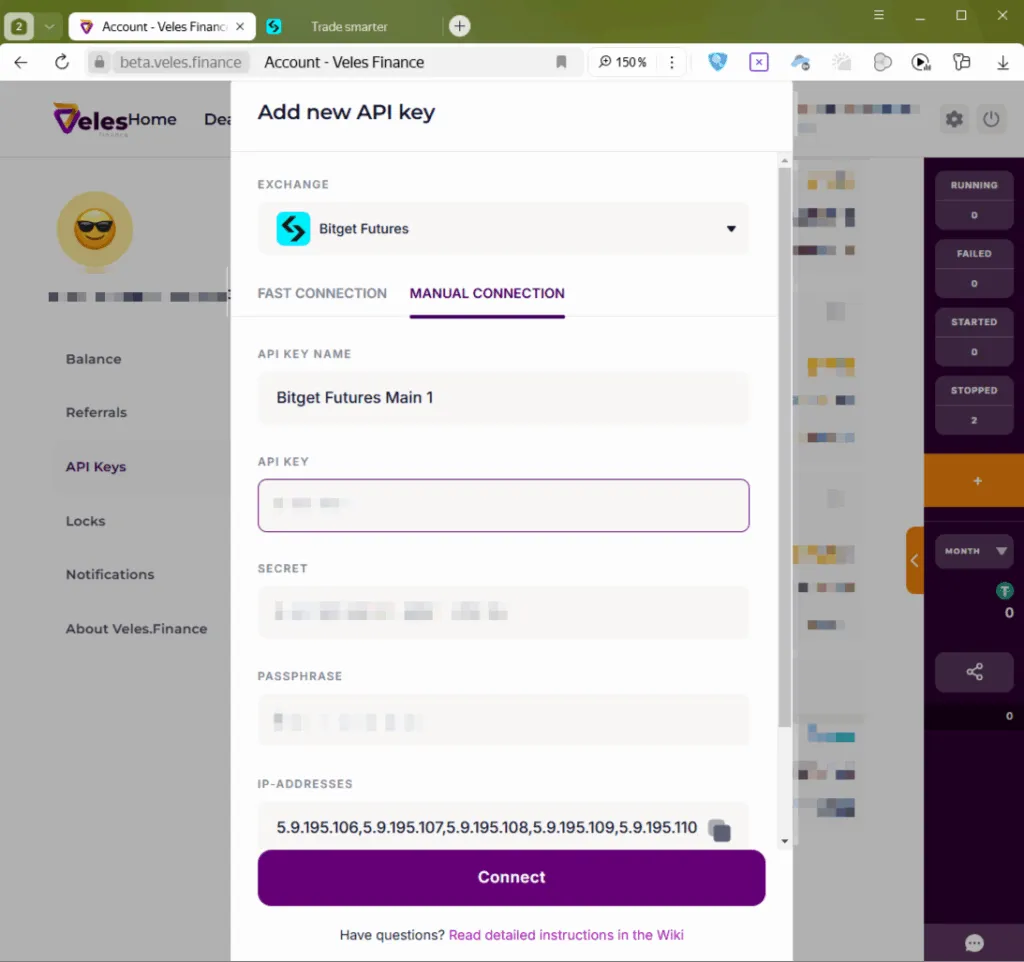 Adding API Binding to Veles