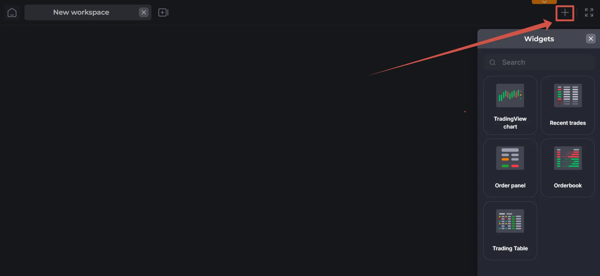 Adding Widgets