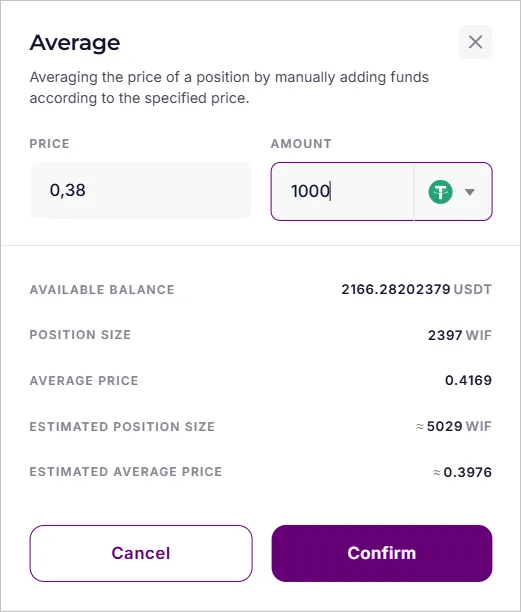 Managing an active deal