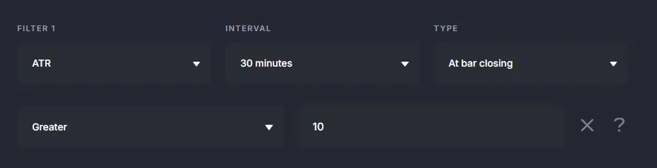 Setting ATR in the Bot