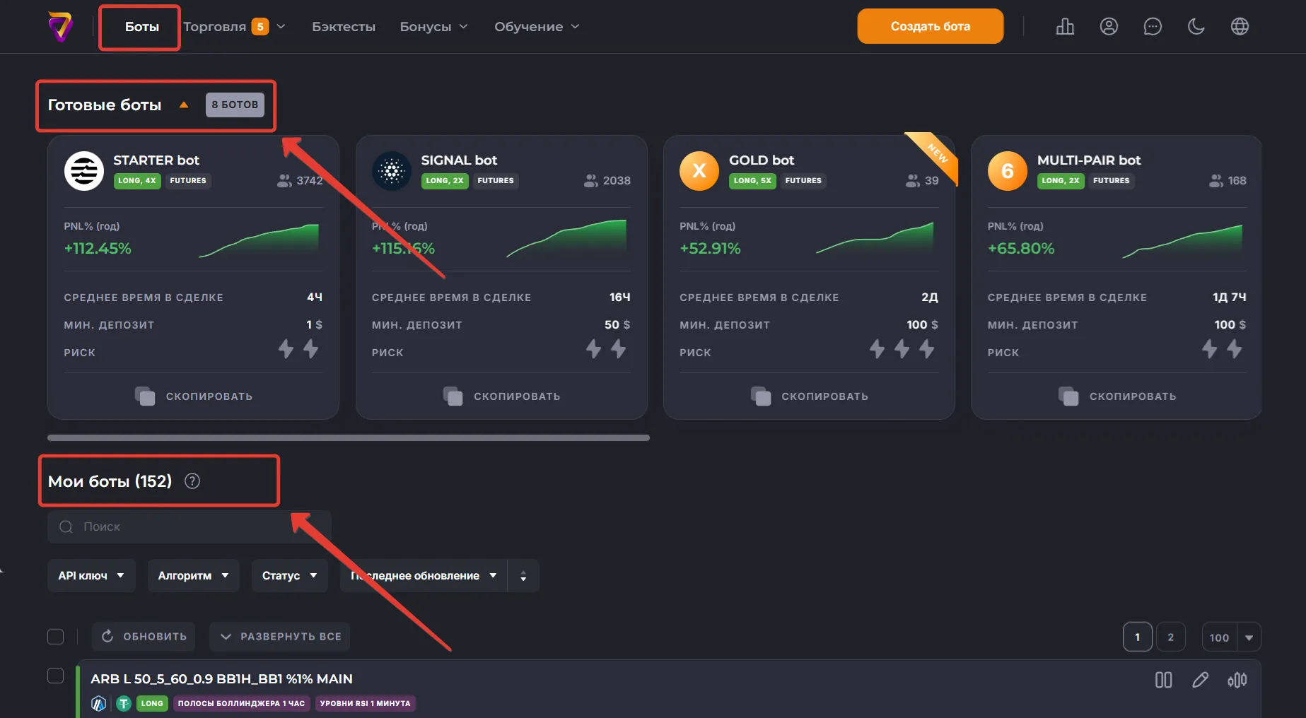 Личный кабинет пользователя
