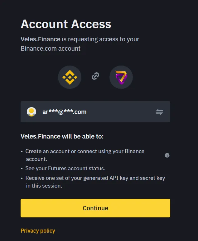 Access confirmation
