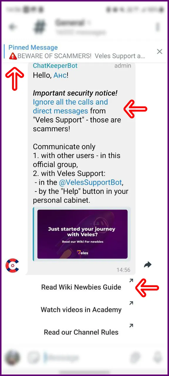 How to use the group
