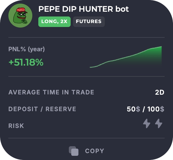 PEPE Dip Buy bot